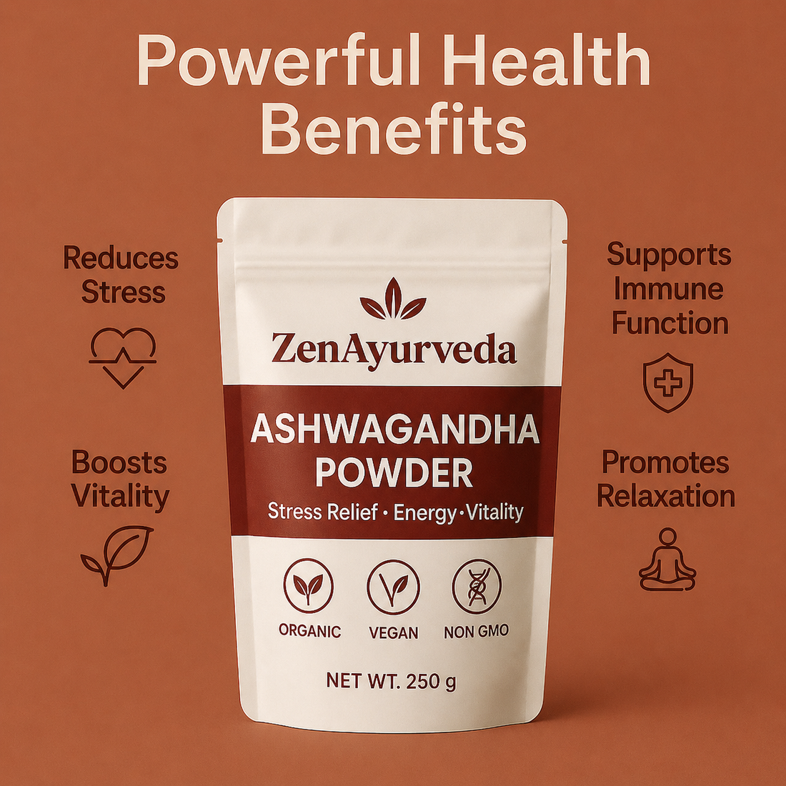 ZenAyurveda Ashwagandha Powder